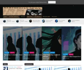 Kurtherianbooks.com(KGU Home) Screenshot