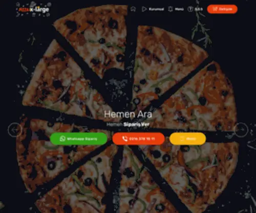 Kurtkoypizza.com(Kurtköy Pizza) Screenshot