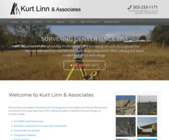 Kurtlinnsurveying.com(Professional Land Surveying Services) Screenshot