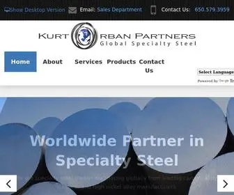 Kurtorbanpartners.com(Kurt Orban Partners Pipe & Steel) Screenshot