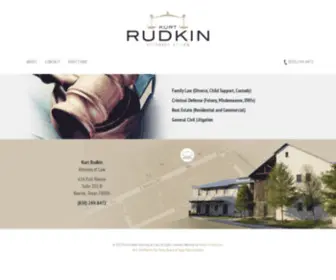 Kurtrudkinlaw.com(Kurt Rudkin) Screenshot