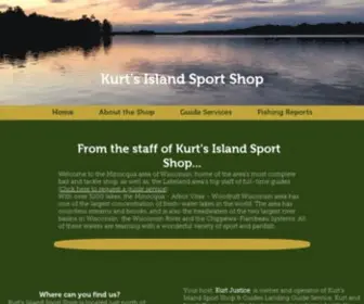 Kurtsislandsports.com(Kurt's Island Sports Shop) Screenshot