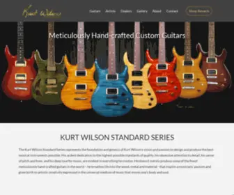 Kurtwilsonguitars.com(Kurt Wilson Guitars) Screenshot