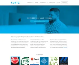 Kurtzgraphics.com(The Kurtz Graphic Design Co) Screenshot