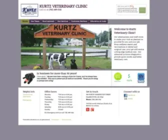 Kurtzveterinaryclinic.com(KURTZ VETERINARY CLINIC) Screenshot