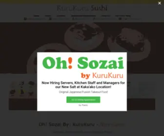 Kurukurusushihawaii.com(Kuru Kuru Sushi Hawaii) Screenshot