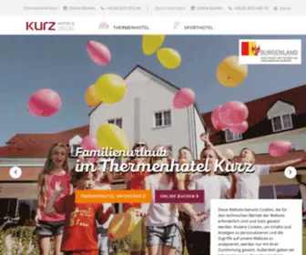 Kurz.cc(Thermenhotel Kurz) Screenshot