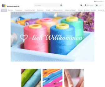 Kurzwaren-Markt.de(Knöpfe & mehr bei Kurzwaren Markt) Screenshot