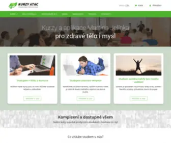 Kurzyatac.cz(Kurzy výživového poradenství) Screenshot