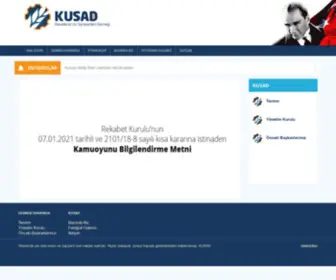 Kusad.org.tr(Karadeniz Un Sanayicileri Derneği) Screenshot