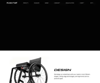 Kuschall.com(We are committed to creating wheelchairs) Screenshot