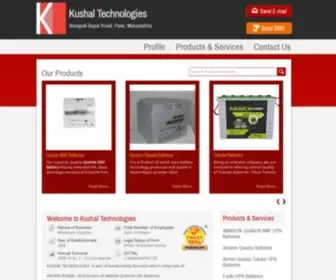 Kushaltech.com(Kushal Technologies) Screenshot