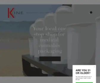 Kushbottleshawaii.com(KINE Bottles) Screenshot