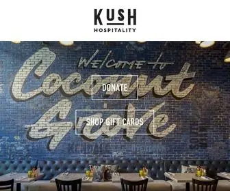 Kushhospitality.com(Kush Hospitality) Screenshot