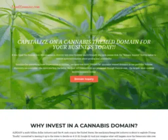 KushJar.com(Capitalize on a Cannabis Themed Domain) Screenshot