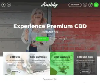 Kushly.com(CBD Oil For Sale) Screenshot