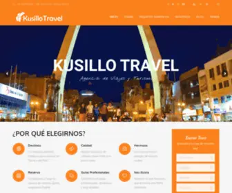 Kusillotravel.com(Agencia de Viajes y Turismo Kusillo Travel S.R.L) Screenshot