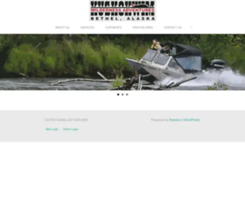 Kuskofish.com(Kuskokwim Wilderness Adventures) Screenshot