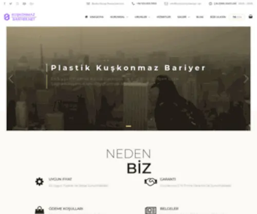 Kuskonmazbariyer.net(Kuşkonmaz bariyer) Screenshot