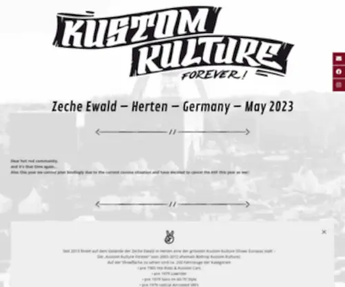 Kustom-Kulture-Forever.com(KUSTOM KULTURE FOREVER) Screenshot