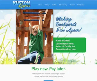 KustomGyms.com(Kustom Gyms) Screenshot