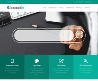 Kustomsites.com(Houston Web Design by Kustom Sites) Screenshot