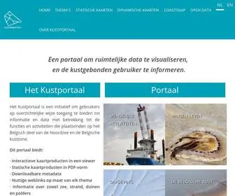 Kustportaal.be(Welkom) Screenshot