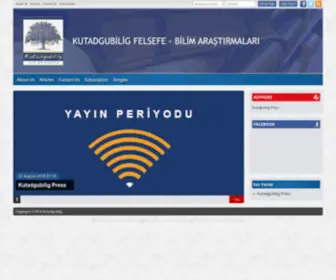 Kutadgubilig.com(KUTADGUBİLİG) Screenshot