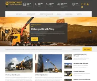 Kutahyavinckiralama.com(Kütahya Kiralık Vinç) Screenshot