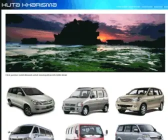 Kutakharisma.com(Sewa Mobil Bali) Screenshot