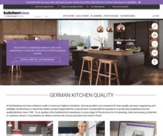 Kutchenhaus.co.uk(German kitchens) Screenshot