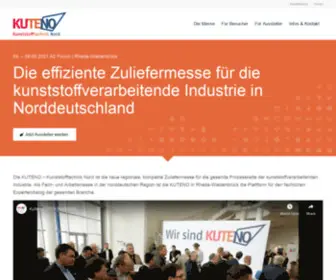 Kuteno.de(Zuliefermesse für die kunststoffverarbeitende Industrie) Screenshot