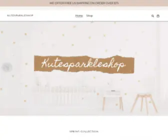 Kutesparkleshop.com(Kutesparkleshop) Screenshot