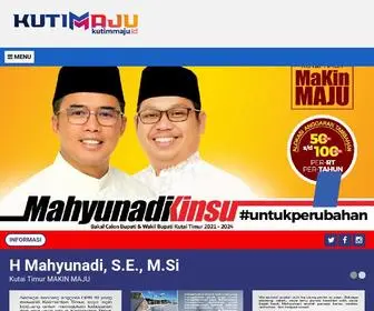 Kutimmaju.id(Mewujudkan Kutai Timur Maju dan Sejahtera) Screenshot