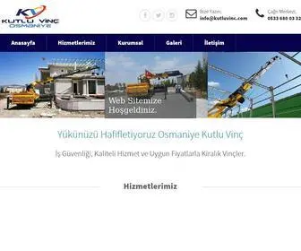 Kutluvinc.com(Osmaniye Kutlu Vinç) Screenshot