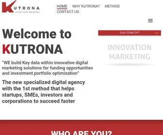 Kutrona.com(BE AGILE) Screenshot