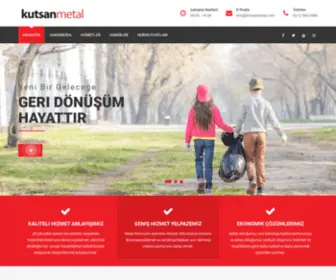 Kutsanmetal.com(Geri dönüşüm) Screenshot
