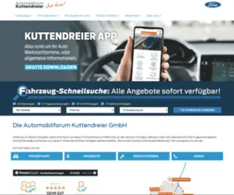 Kuttendreier.de(Ford Kuttendreier) Screenshot