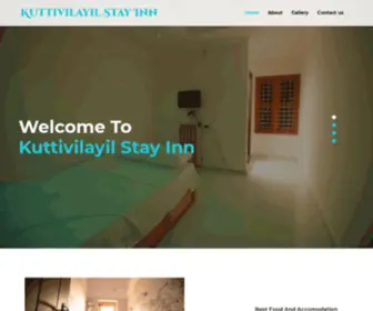 Kuttivilayilstayinn.com(Hotel) Screenshot