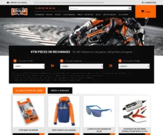 Kuttler.fr(Magasin KTM Kuttler Motos) Screenshot