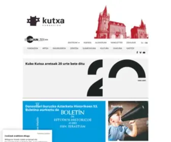 KutXa.eus(Kutxa Fundazioa) Screenshot