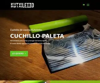 KutXiletto.com(Una exclusiva herramienta de cocina) Screenshot