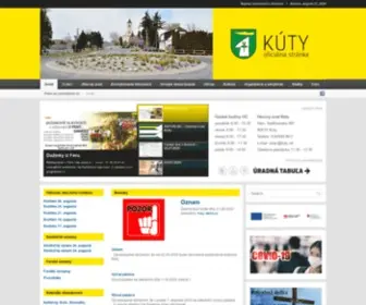 Kuty.sk(Kúty.sk) Screenshot