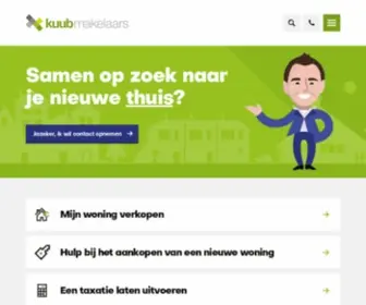 Kuubmakelaars.nl(Kuub Makelaars) Screenshot