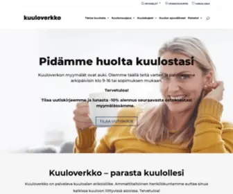 Kuuloverkko.fi(Kuuloverkko auttaa kuulo) Screenshot