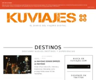 Kuviajes.com(Descubre el placer de viajar con) Screenshot