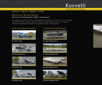 Kuvvetli.de(Kuvvetli Fahrzeugbau) Screenshot