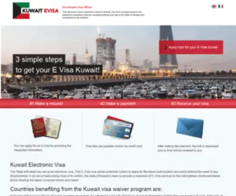 Kuwait-E-Visa.com(Evisa Kuwait Official Visa Apply Now for your electronic visa officiel) Screenshot