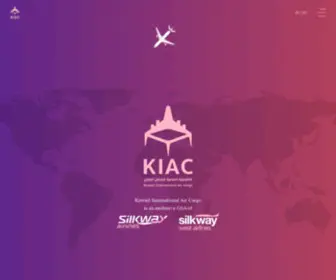 Kuwaitaircargo.com(Kuwait international Air Cargo) Screenshot