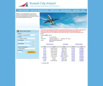 Kuwaitcityairport.com(Kuwaitcityairport) Screenshot